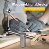Woodworking Desktop Clip Set Fast Fixed Locked Clamp Vise Brass Fixture Benches Joinery Carpenter Tool For19mm/20mm Hole