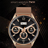 TK33 Smart Watch Fashion Men Women Heart Rate Blood Pressure Monitoring Sport Fitness Tracker Ladies Smartwatch