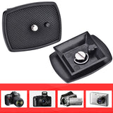 Quick Release Plate Clamp Tripod Head Adapter Camera Quick Release Plates For DSLR SLR Digital Cameras