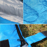 Sleeping Bag Waterproof Camping Sleeping Bags Blankets for Hiking Outdoors Activity (Blue)