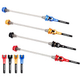 Dropship-ENLEE 1Set Bicycle Axis Skewer Titanium Skewer Front Rear Bikes Quick Release Skewer Lever MTB Parts