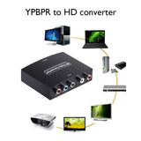 1080P 5 RCA RGB Component to HDTV Compatible Converter Video Audio Adapter for wii PS4 Xbox DVD HDTV Converter Accessories