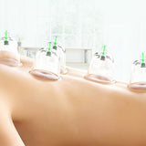 12pcs Chinese Cupping Therapy Set Traditional Biomagnetic Vacuum Cupping Therapy Cup Healthy Body Suction Therapy Massag