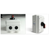White Electrical Equipment 1000V 32A 4P Waterproof PV DC Rotary Disconnector Switch Photovoltaic Isolator Switching Power Supply