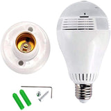 960P Wifi 360 Degree Panoramic Camera E27 Bulb Wireless Home Security Video Surveillance Camera Night Version Two Way Audio