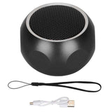Mini Portable Bluetooth Speaker Cute Wireless Speaker Stereo Subwoofer with Lanyard for Shower Bike Car Travel music player