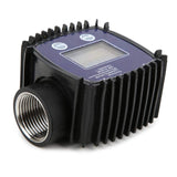 Electronic Digital Flowmeter Turbine Flow Meter Liquid Water Meter Fuel Meter Gas Die-sel Fuel Oil Flowmeter LCD Display