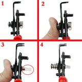 4-in-1 Snap Ring Pliers Plier Set DIY Circlip Combination Retaining Clip Jewelry Circlip Pliers Internal External Ring Remover