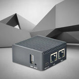 NanoPi R2S Open Source Mini Router with Dual Ethernet Ports 1GB RK3328 for Smart Home Gateway Bundle Metal Case M3GD
