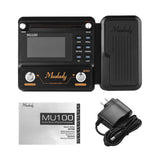 Muslady MU100 Processor Electric Guitar Effect Pedal Guitar Multi-effects Pedal Supports 180s Loop Recording Tuner Tap Scale