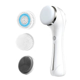 Facial Cleansing Brush EMS Sonic Face Spin Brush Facial Spa System Rejuvenation Deep Cleaning Remove Blackhead Face Massager