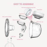 Breast Pump Hands Free Electric Portable Wearable Breast Cup BPA-free Rechargeable Comfort Breastfeeding Milk Collector New
