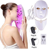 7 Colors LED Facial Mask Led Photon Therapy Face Mask Machine Light Therapy Acne Mask Neck Beauty Led Mask Skin Care Tool