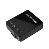 Takstar V1 2.4G Wireless Lavalier Microphone Small and lightweight with a high-grade travel case for easy carrying outdoors