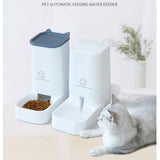 Pet Supplies 3.8L Large Capacity Pet Dog Cat Automatic Feeder Detachable Bowl Water Dispenser Food Feeding Device For Cat Dog