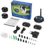 Upgrade Wireless Dog Electric Fence 200m Rechargeable IP67 Smart Training Electric sound Dog Collar for Dog training accessories