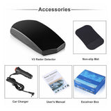2022 Radar Detector V3 LED Display 360 Degree Antiradar Detector Russian-English Speed Control