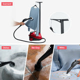 2000W Heavy Duty Steam Cleaner Mop Multi-purpose Deep Cleaning And Disinfection Large 1.5L Tank Automatically Power off