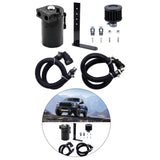 Oil Catch Can Kit 500ml Aluminum Fits for F 150 5.0L 2011-2019 Moulding