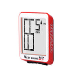 Wireless Bike Computer Bicycle Speedometer Waterproof LCD Stopwatch Backlight AutomaticTime Wake-Up & Multi-Functions Distance