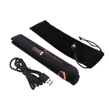 New Wireless Portable Straightening Splint USB Charging Straightener Mini Curling Bar