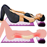68x41cm Massager Cushion Head Neck Back Foot Acupressure Mat Relieve Stress Body Pain Acupuncture Massage Pillow Yoga Spike Mat