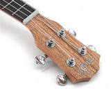 21 Inch 15 Frets Soprano Ukulele Walnut Rosewood Material 4 Strings Hawaiian Small Guitar Concert Music Instruments Gift