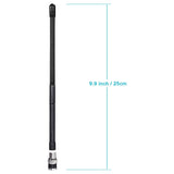 NEW-CB Aerial Antenna 27MHz Soft Whip Magnetic Base BNC PL259 Connector CB Aerial Antenna for Cobra Midland Uniden Maxon