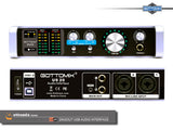 Gottomix US20 Professional USB Audio Interface Live Broadcast Recording Sound Card For Musician And Digital DJ And Singer