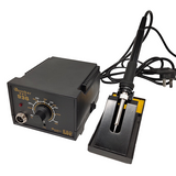 110V Adjustable Temperature Electric Soldering Iron 60W Anti-Static Temperature Control Welding Station