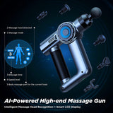 Massage Gun 16mm Deep Tissue Muscle Massager Pain Relief Body Relax Massage Gun Handheld Professional Massager for Fitness