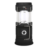 Portable Solar LED Camping Light Outdoor Tent Light USB Rechargeable Emergency Lamp Search Light