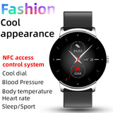 Smart Watch KS02 Men Women Fashion Sport Smartwrist NFC Music 1.32inch Heart Rate Blood Oxygen Smartwatch for Android IOS