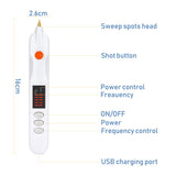 Professional Plasma Pen Dark Spot Pigment Remove Mole Tattoo Wart Removal Tool Skin Firming Ionic Pen Skin Care Machine