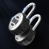 Security Ip65 Waterproof Smart Digital Zinc Alloy Smart Padlock Fingerprint Keyless Door Lock