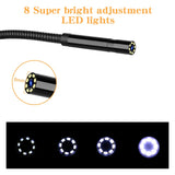1/3/5m1080P Industrial Endoscope 4.5 inch Screen Waterproof Snake Camera with 8 LED For Pipeline Drain Sewer Inspection Camera