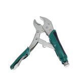 10“Inch Pincers Locking Forceps Adjustable Tightening Clamp Vice Grips Vigorous Pliers With Elastic Rubber Handle Tools