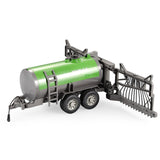 RC Tractor 1/16 RC Truck Farm Tractor 2.4G Remote Control Trailer Dump/Rake/Water Truck Simulated Large Construction Vehicle Toy