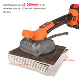 21VTile Tiling Machine Smart Tile Installation Machine Tile Lifter Rechargeable Tile Leveling Vibrator Suction Cup Electric Tile