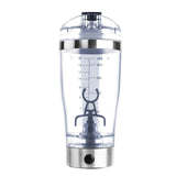 Electric Protein Shaker Bottle 450ML Portable Mixer Cup USB Rechargeable Shaker Cups for Albumen Powder Coffee Milk
