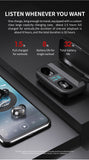 Hot Sale New M13C Transparency Wireless Bluetooth Earphones HD Stereo Headphones Blutooth Sports Waterproof Earbuds Headsets