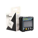 GOYOJO Digital Protractor 360 Degree Mini Type  Inclinometer Level Magnetic Base Measuring Tools