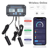 6 in 1 Digital Wifi Water Quality Tester PH/EC/TDS/SALT/G.S/Temp Meter Water Analyzer APP Smart Control Online Remote Monitoring