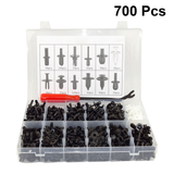700pcs Rivet Fastener Plastic Retainer Rivet Trim Moulding Retainer Clip Rivet Fastener for Motor Auto Car