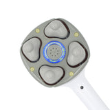 New Electric 4D Massager neck massage hammer.Vibration body massage stick.Roller Cervical vertebra massager device