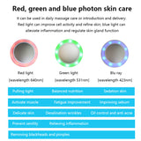 Electric Hot Cold Hammer Cryotherapy Face Lifting anti aging Skin Rejuvenation Tightening Device Spa Facial Skin Care Massager