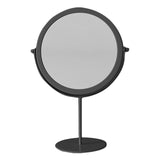 Light Luxury Retro European Metal Gold Home Desktop Geometry Mirror Makeup Mirror Dormitory Makeup Mirror
