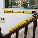 Multi-functional Woodworking Scribe Compass Slope Measurement Angle Instrument 67JE