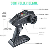 HJ806 2.4G High Speed 35km/h RC Boat Fast Ship 390 Motor Cooling Water System Remote Control Toy Boats VS WLtoys  WL912-A