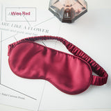 Pure Natural Mulberry Silk Sleep Rest Eye Mask Padded Shade Cover 19 Momme Travel Relax Normal Eyeshade Blindfolds